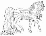 Coloring Horse Pages Herd Printable Wild Color Horses Getcolorings sketch template