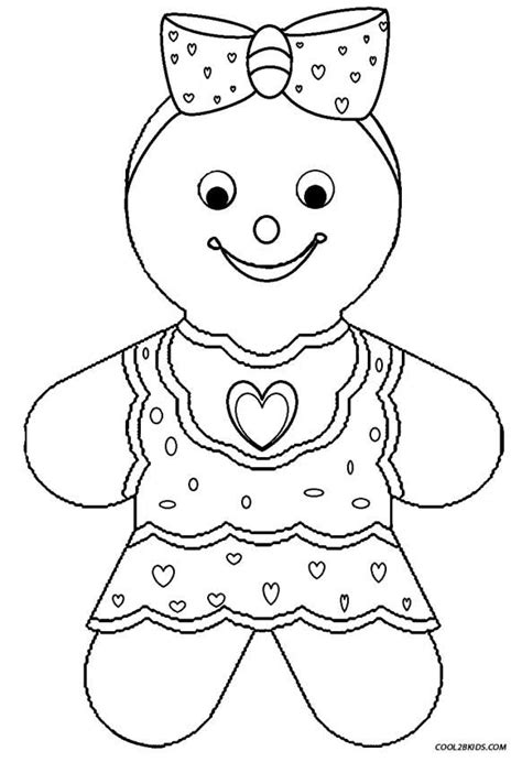 printable gingerbread house coloring pages  kids coolbkids house