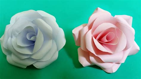 cách làm hoa hồng xoắn bằng giấy nhún cực kì đơn giản twisted rose