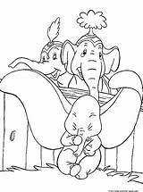 Coloring Dumbo Disney Pages Print Prissy Tegninger Giddy Catty Para Colorear Elephant Dibujos Printable Kids sketch template