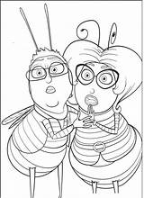 Bee Movie Coloring Pages Colouring sketch template