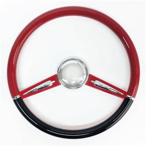 check   customer designed gazelle steering wheel  risky red simply black
