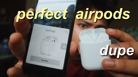 perfect airpods dupe inpods  unboxing review youtube