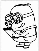 Coloring Minion Pages Minions Clipartmag sketch template