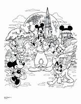 Coloring Disneyland Coloriages Walt Feuilles Adultes Getcolorings sketch template