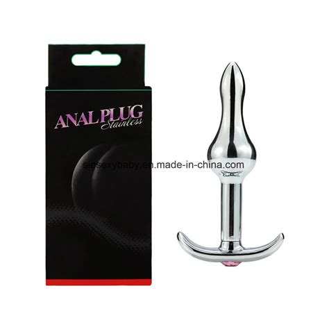 Stainless Steel Hook Tail Anal Plug Sex Toys Smooth Touch Butt Plug