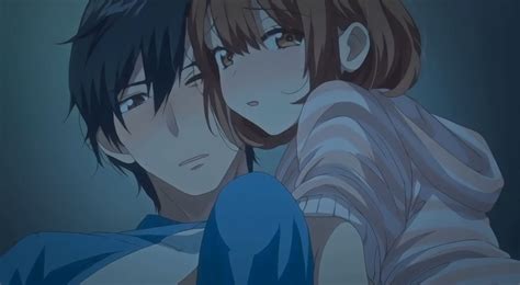 ero anime kiss hug offering two kinds of “male aid” sankaku complex