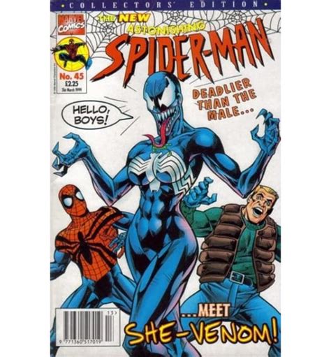 She Venom Marvel Comics By Spiderman Black Suit On Deviantart