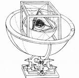 Kepler Johannes Sistema Poliedros Ccvalg Historia Mundos Esferas Astronomia Figura Utilizando Distâncias Cristalinas Regulares Definir sketch template