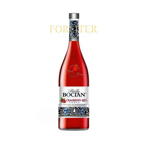 bialy bocian cranberry wodka   forfiter exclusive