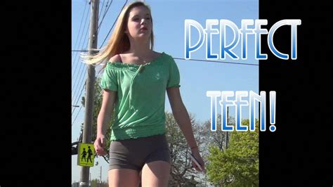 perfect teen in spandex shorts creepshots