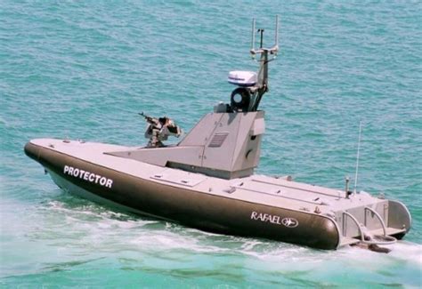 protector unmanned surface vehicle usv boat  navy ships navy ships