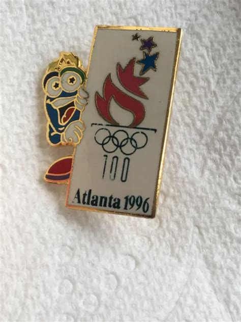 Atlanta 1996 Olympic Mascot Izzy Licensed Collectible Lapel Pin 5 91