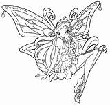 Winx Club Pages Coloring Episodes sketch template