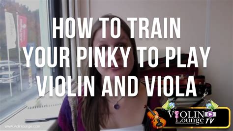 How To Train Your Pinky To Play Violin And Viola Left And Right Pinky