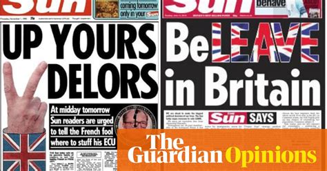 suns brexit call  unsurprising     symbolic significance media  guardian