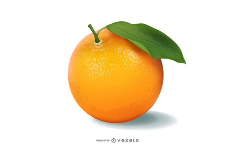 descarga vector de vector naranja realista