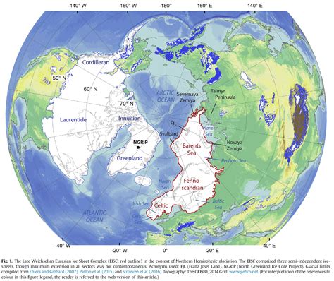 New Reconstruction Of An Ancient Ice Sheet