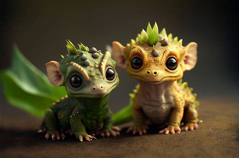 tiny dragons pixabay