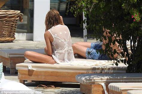 kimberley garner topless sunbathing in mykonos scandal planet