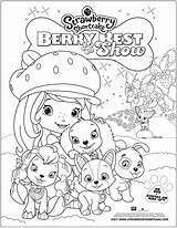 Strawberry Shortcake Coloring Berry Show Printable Pages Sheet Color Dvd Giveaway Print Grab Clicking Printing sketch template
