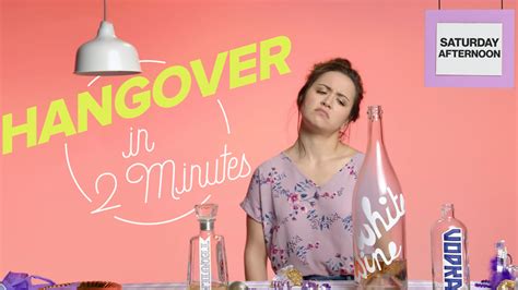 watch in 2 minutes this is your hangover in 2 minutes glamour