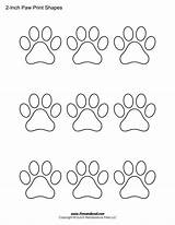 Printable Paws Puppy Timvandevall Pfote sketch template