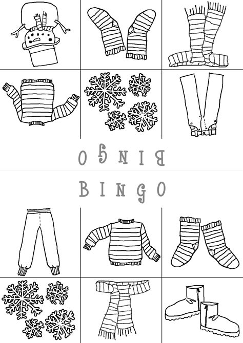 images  preschool winter clothes worksheets  printable