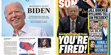 here s how newspapers across the us and around the world covered biden