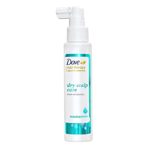 dove hair therapy dry scalp care leave on solution 100 ml price uses