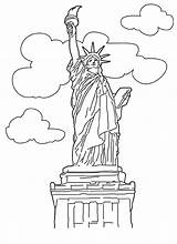 Liberty Statue Coloring Pages Printable Kids Sheet Bestcoloringpagesforkids Print Book Colouring Color Sheets Adult Flag Visit Printables Choose Board Popular sketch template