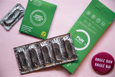 Les Préservatifs Vegan Green Condom Club Lalternative Plus Saine En