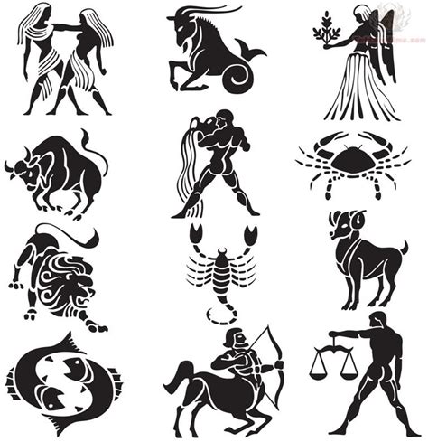 zodiac tattoos designs