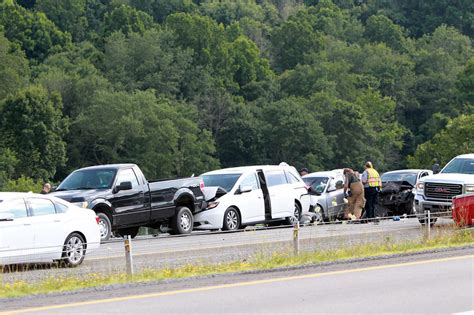 update interstate reopens   car pileup    hospitals