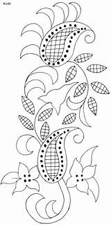 Embroidery Patterns Textile Pattern Pollera Designs Agarwal Sarika Bordado Printable Jacobean La Motifs Hand Applique Painting Needlework Crewel Ramos Colouring sketch template