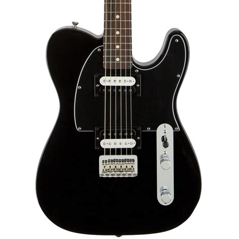 fender standard telecaster hh black    gearmusic