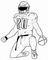 Coloring Pages Nfl Print Color Getcolorings Printable sketch template