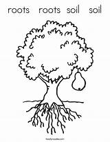 Roots Coloring Soil Tree Trees Fruit Photosynthesis Pages Twistynoodle Colouring Pear Template Kids Preschool Worksheets Drawings Print Outline Noodle Built sketch template