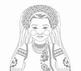 Matryoshka Ukrainian Amyperrotti Hmong sketch template