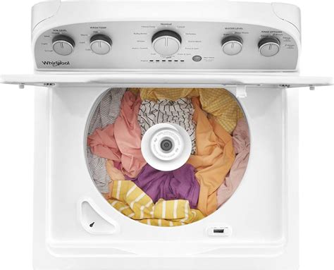Whirlpool 4 2 Cu Ft High Efficiency Top Load Washer With Dual