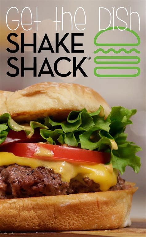 Hack Shake Shack S Shackburger Recipe Burger Recipes