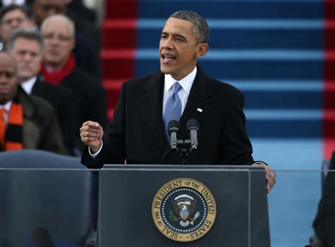 obama s second inaugural address in full the independent the