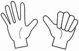 Clipart Finger Count Fingers Counting Hands Clapping Clip Cliparts Five Transparent Pluspng Countdown Begins Christmas Hand Use Von Clap Coloring sketch template