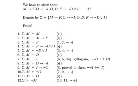 logic formal proofs mathematics stack exchange
