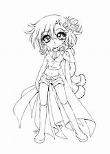 Coloring Goth Pages Anime Gothic Cool Girl Sureya Deviantart Yampuff Mercury Sailor Manga Chibi Colouring Girls Moon Printable Color Getcolorings sketch template