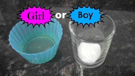 Baking Soda Gender Test Youtube