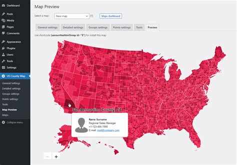 interactive map   counties add   county map   site