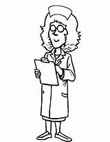 Nurse Coloring Pages School Cartoon Doctor Popular Preschool Coloringhome Library Clipart Template Comments sketch template