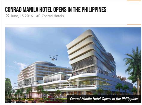 conrad manila opens   philippines