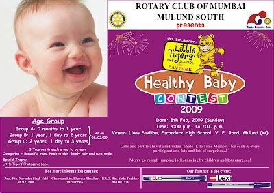 pnrnewscom healthy baby contest   feb   rotary club